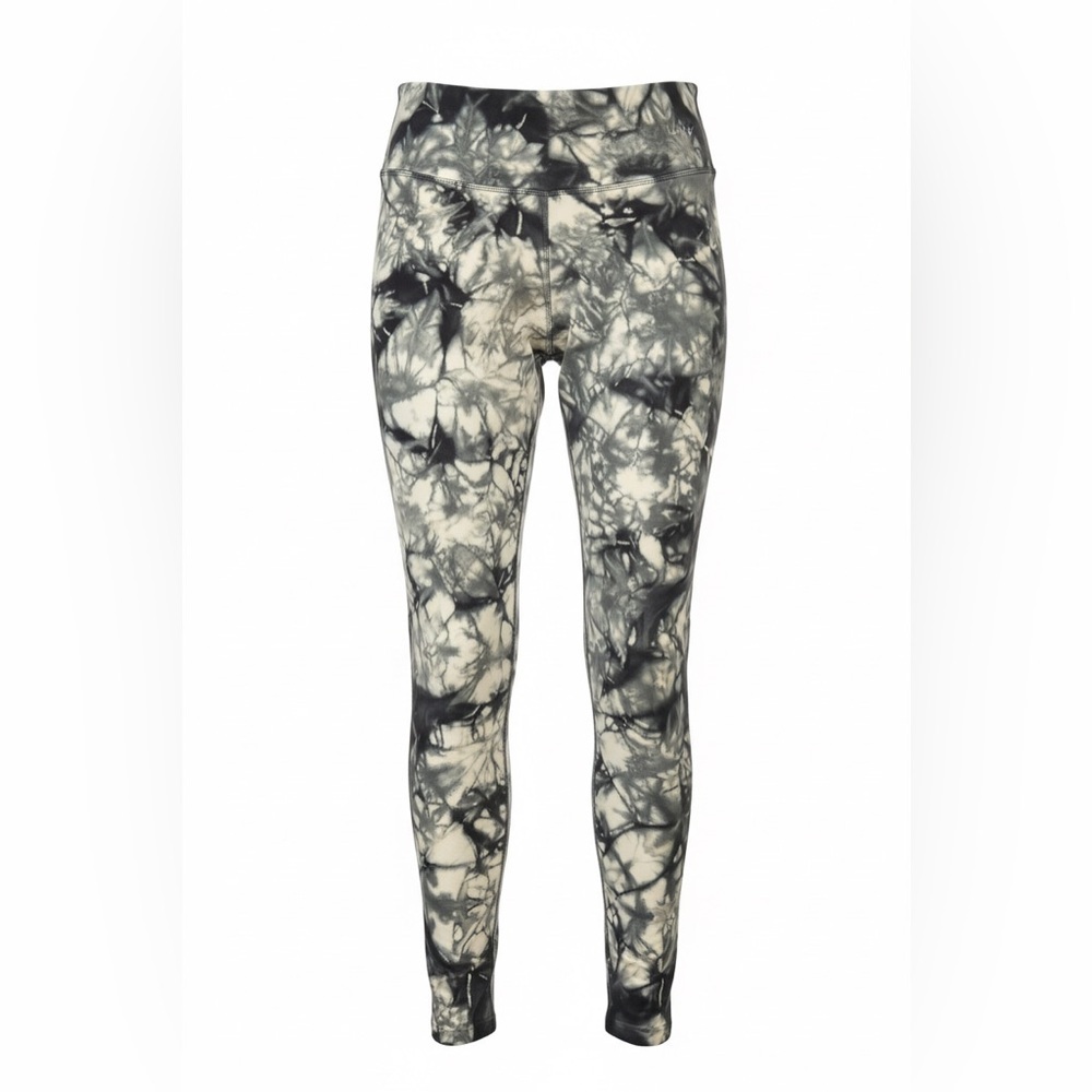NUX Leggings Womens Small High Waist‎ Yoga Athletic Tie Dye Camo Made USA